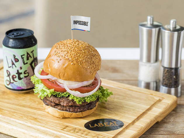 Lab Eat Restaurant and Bar impossible burger