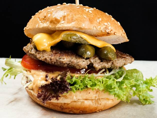 Kitchen corner burger burger