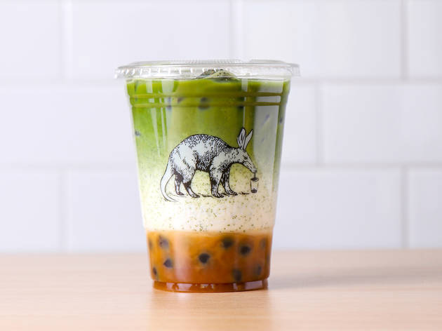 Boba Guys just launched a kit so you can recreate its hit bubble tea at home Boba Guys caramel matcha latte