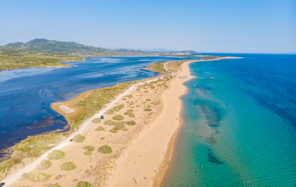 Playa de Halikounas, Corfú
