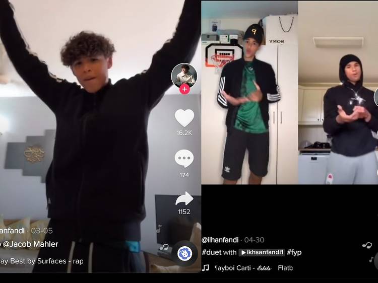 TikTok dancing and social media trends