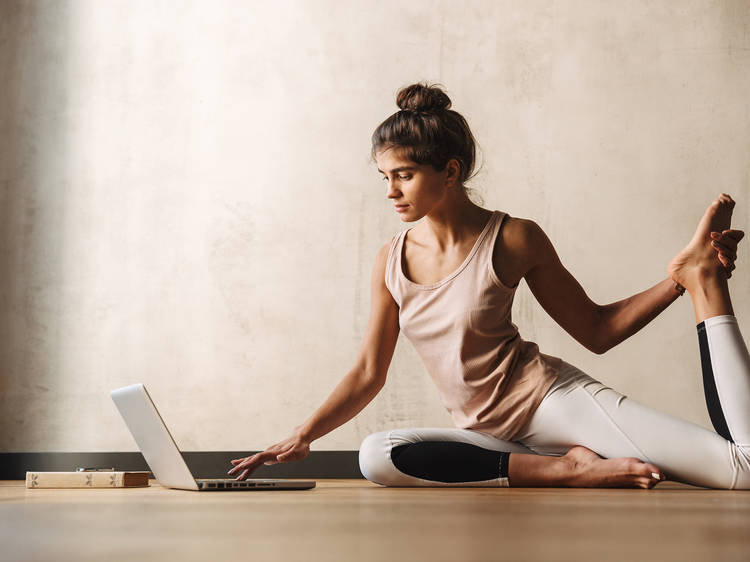 Live-streamed classes from Paper Dress Yoga