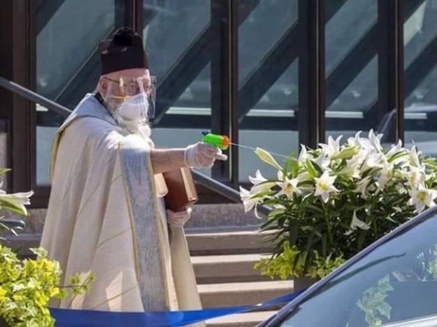 Priests water pistols Priests water pistols