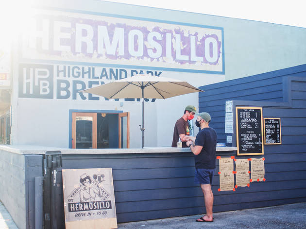 Highland Park’s Hermosillo bar reopens with a new drive-in, walk-up format Hermosillo takeout in Highland Park