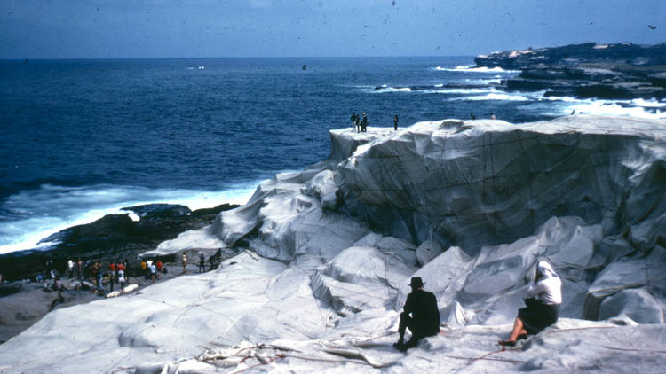 'Wrapped Coast', by Christo and Jeanne-Claude