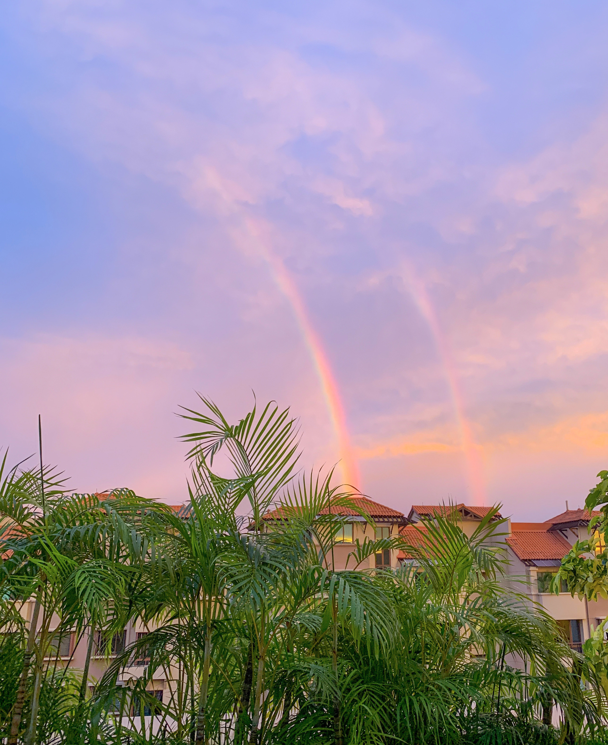 Double rainbow Singapore
