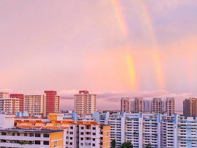 Double rainbow Singapore Double rainbow Singapore