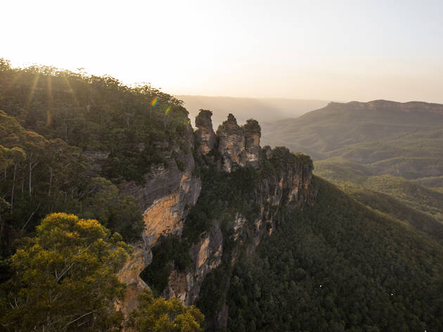 The Three Sisters in the Blue Mountains The Three Sisters
