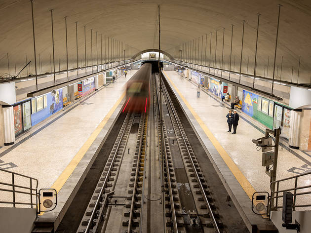 metro de lisboa estação de metro dos olivais