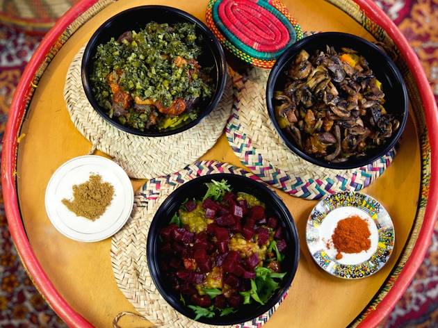Saba's Ethiopian lunch bowls Saba's Ethiopian lunch bowls