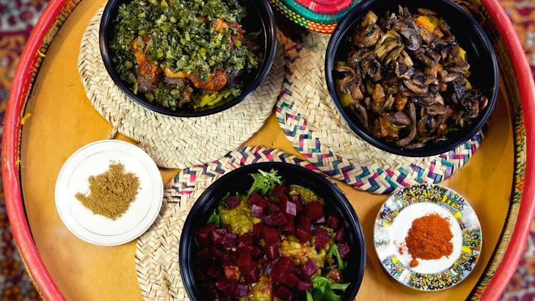 Saba's Ethiopian lunch bowls