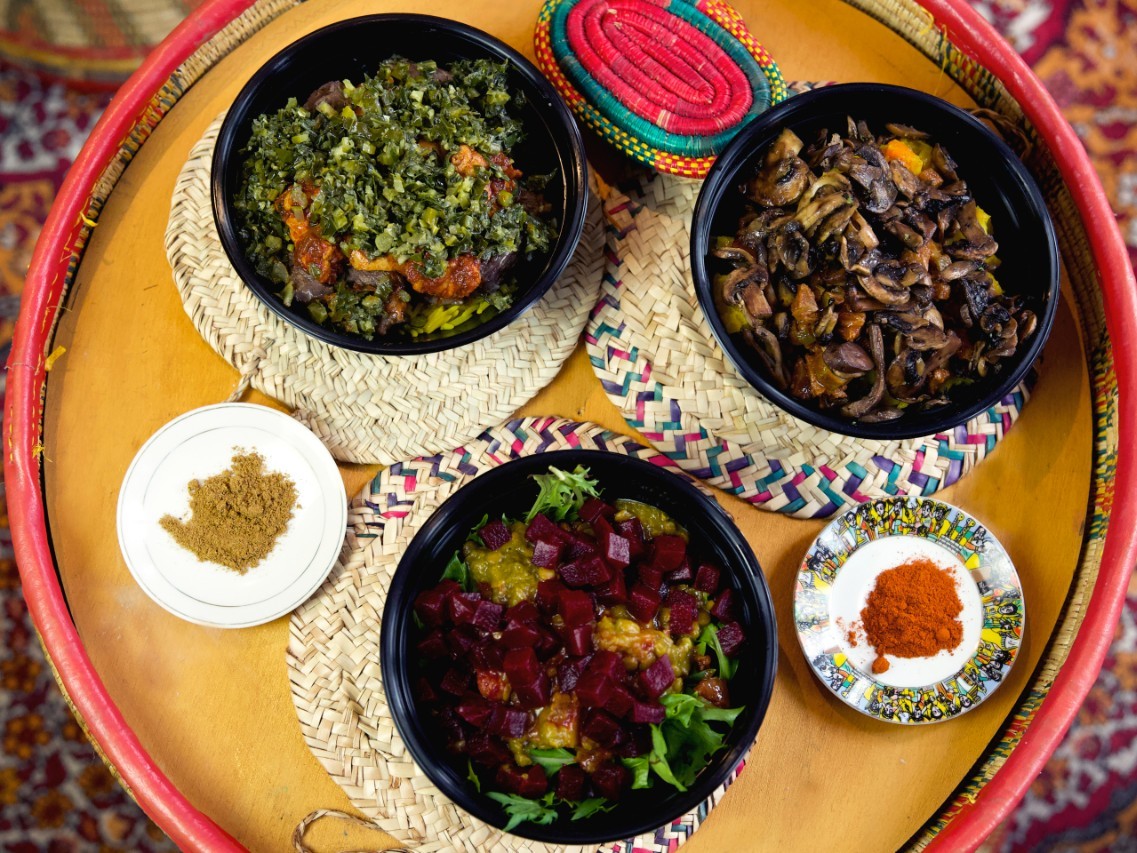 Saba's Ethiopian is back and serving individual lunch bowls