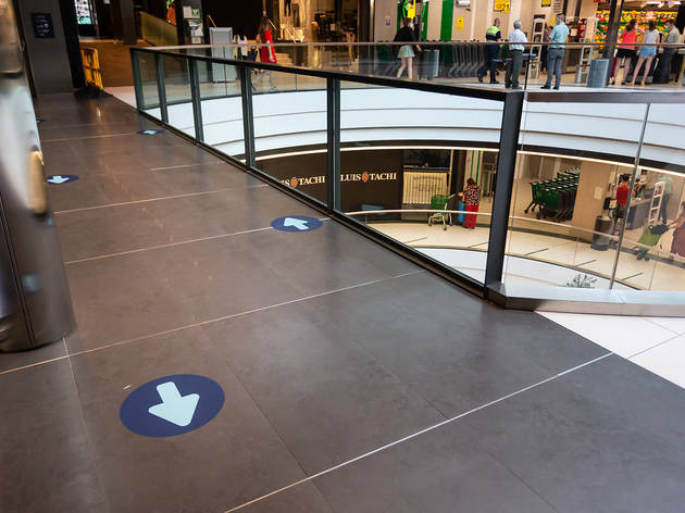 ABC Serrano fase 2 covid Centro comercial ABC Serrano fase 2 covid