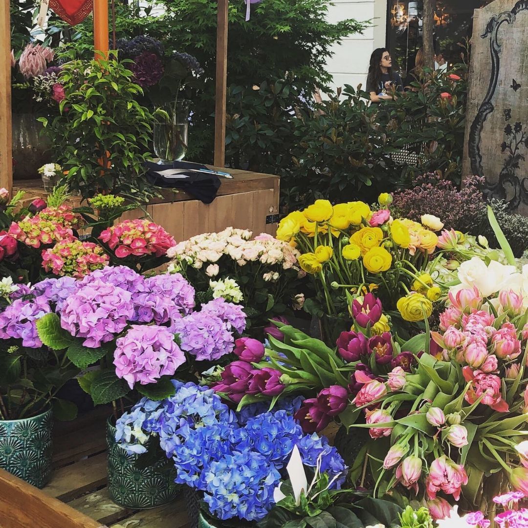 Mercado de las flores callejero edición primavera
