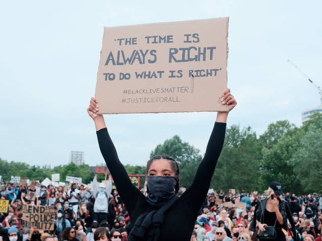 Donate to these anti-racism charities and organisations doing amazing work in London 2020 Black Lives Matter protester