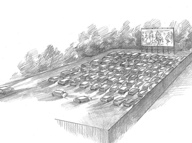 Another drive-in cinema is pulling into London this summer Picture: Sunset Cinema
