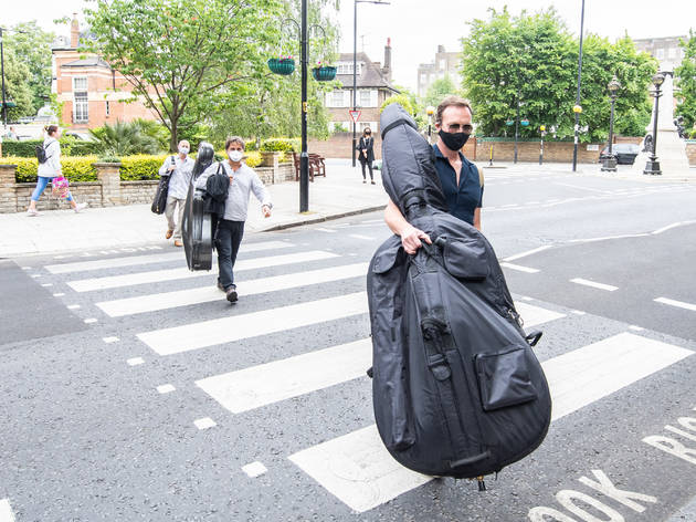 Abbey Road Studios has reopened Abbey Road Studio, London, 4 June 2020. Photo by: Carsten Windhorst