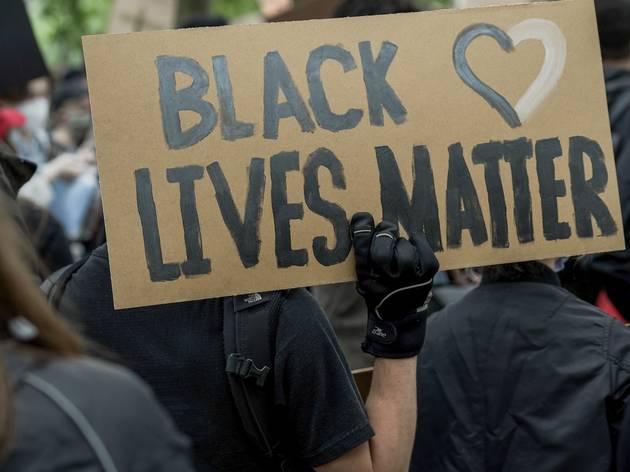 There are protests taking place in London this weekend over the death of George Floyd black lives matter protest in Hyde Park London