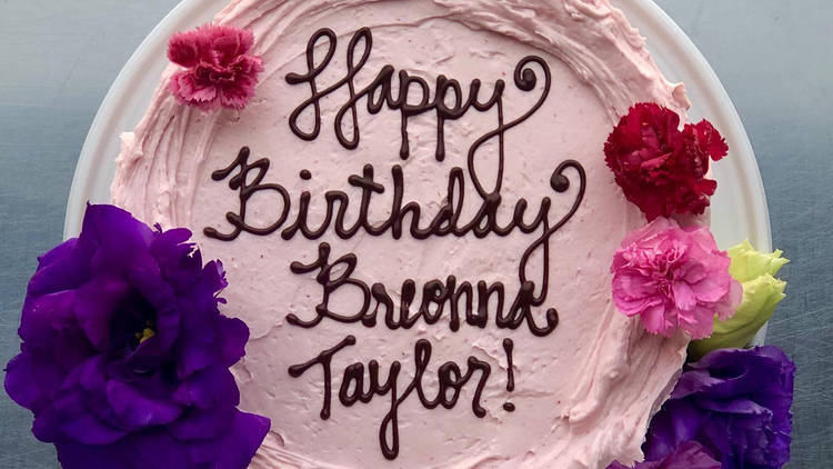 Valerie Confections Breonna Taylor birthday cake