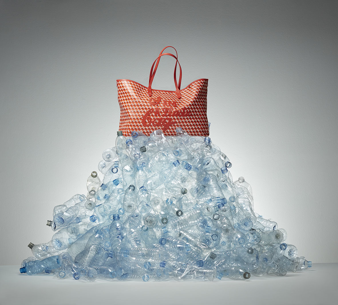 The Handbag made from Plastic Bags