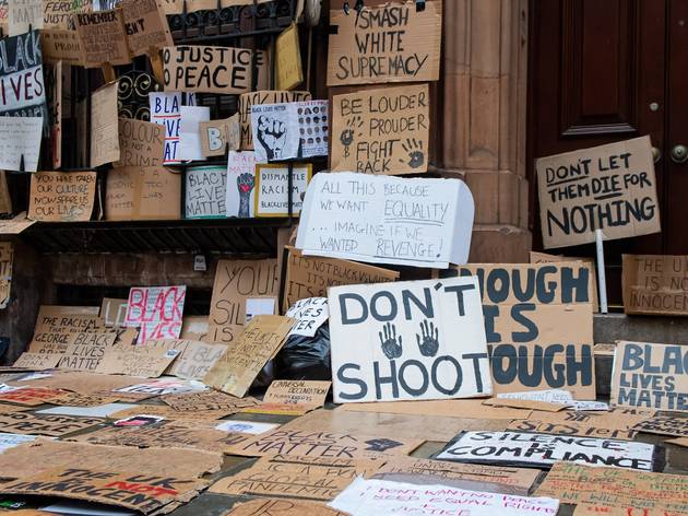Black Cultural Archives is asking Londoners to share photos and videos from the 2020 Black Lives Matter protests Photograph: Michael Tubi / Shutterstock.com