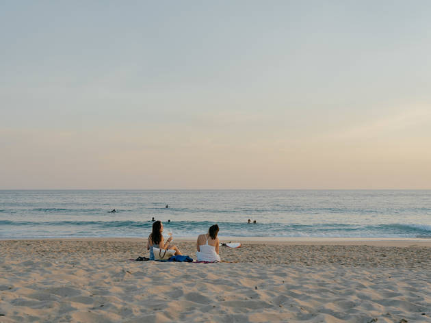 Lisboa em desconfinamento praia