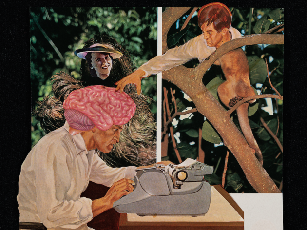 'The astonishing novelet of the unnatural', de Barbara Hammer Collage de Barbara Hammer