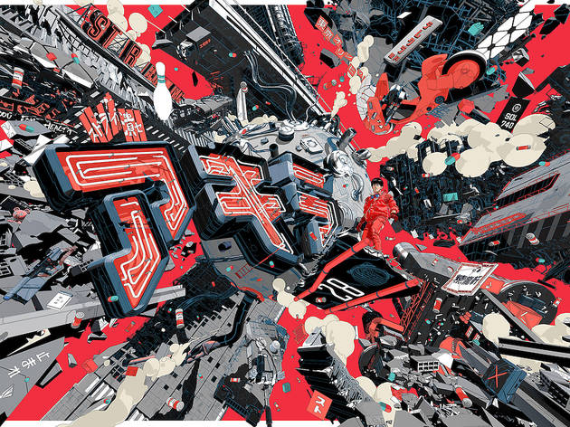 This Interactive 3d Art Exhibition Celebrates The Cyberpunk Anime Akira