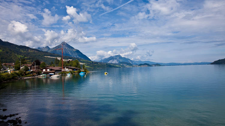 Lake Thun and Lake Brienz, Interlaken