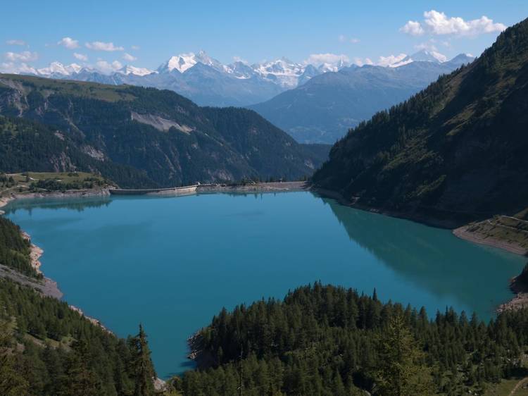 Tseuzier Lake, Valais