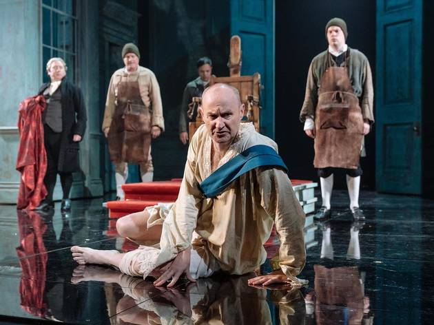 Mark Gatiss in The Madness of George III Mark Gatiss in The Madness of King George III
