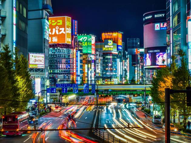 tokyo night view tokyo night view stock