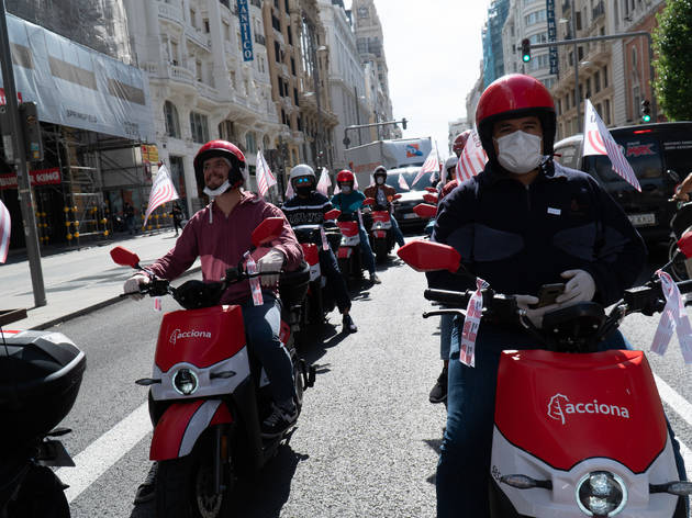 Acciona motos eléctricas motosharing Acciona motos eléctricas motosharing