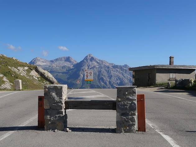 Swiss-Italian border, Splügen pass Swiss-Italian border, Splügen pass