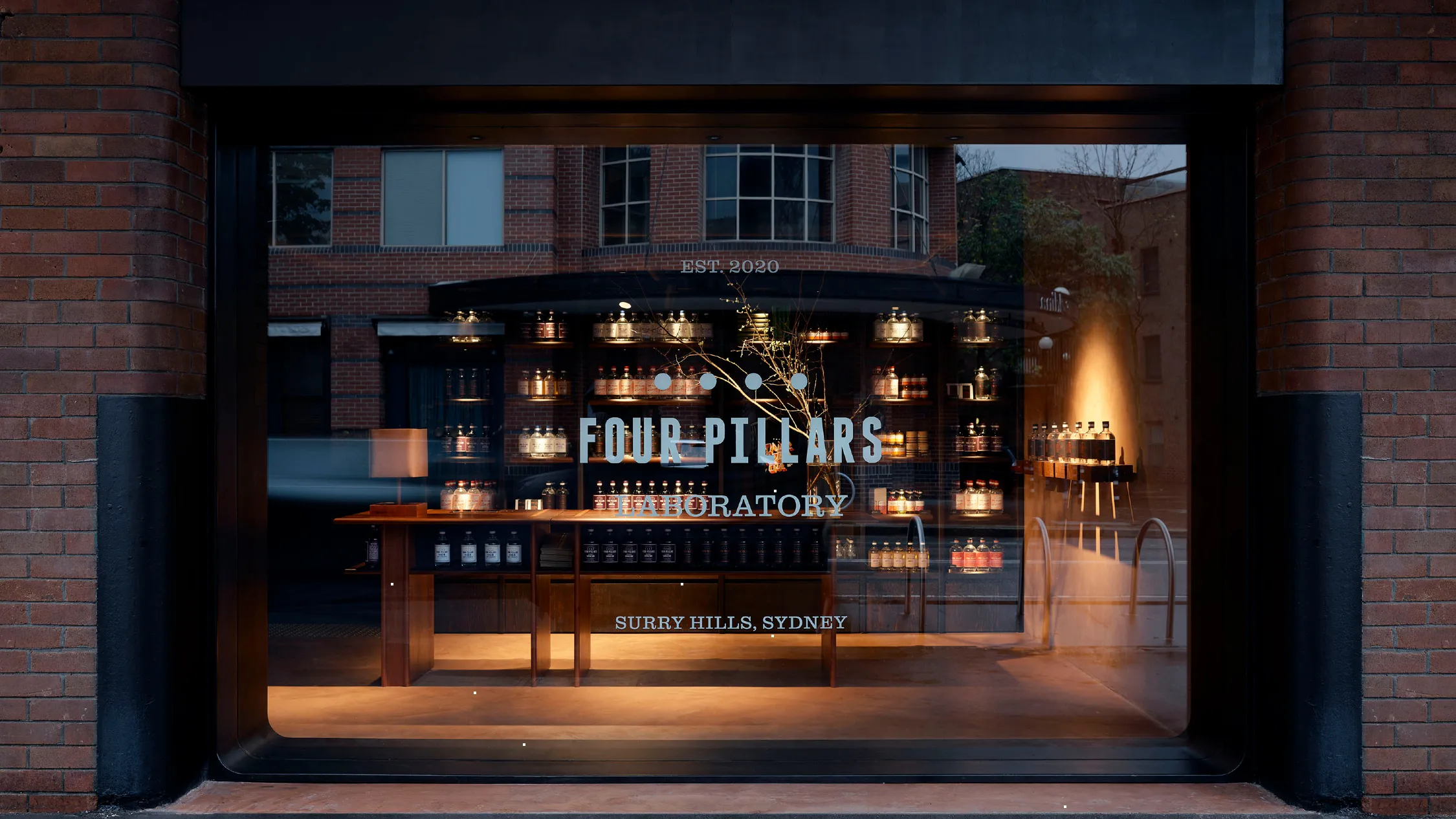 Four Pillars gin lab frontage