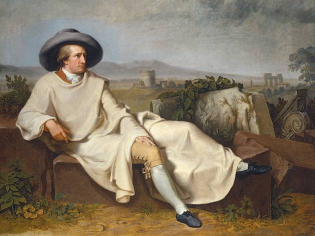 Goethe na campagna romana, por Johann Heinrich Wilhelm Tischbein, 1787 Arte, Pintura, Goethe na campagna romana, ohann Heinrich Wilhelm Tischbein, 1787
