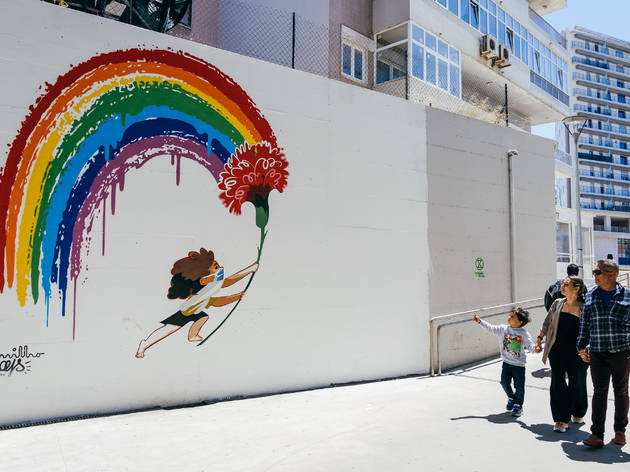 Mural 25 Abril André Carrilho