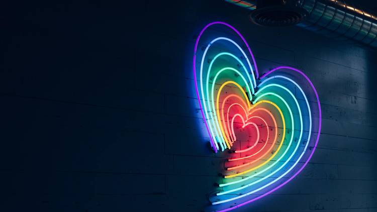 rainbow heart