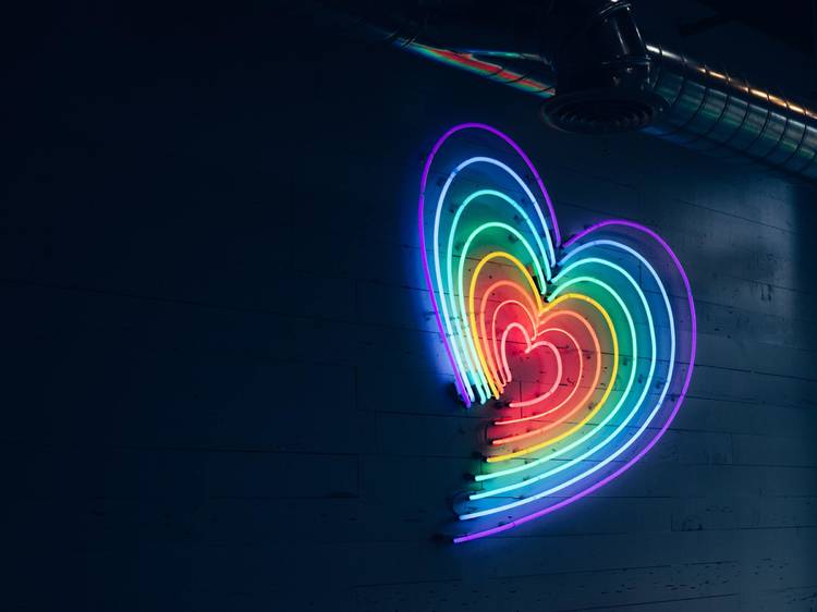 rainbow heart