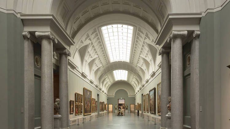 Galería central Museo Nacional del Prado