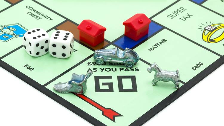 Monopoly board