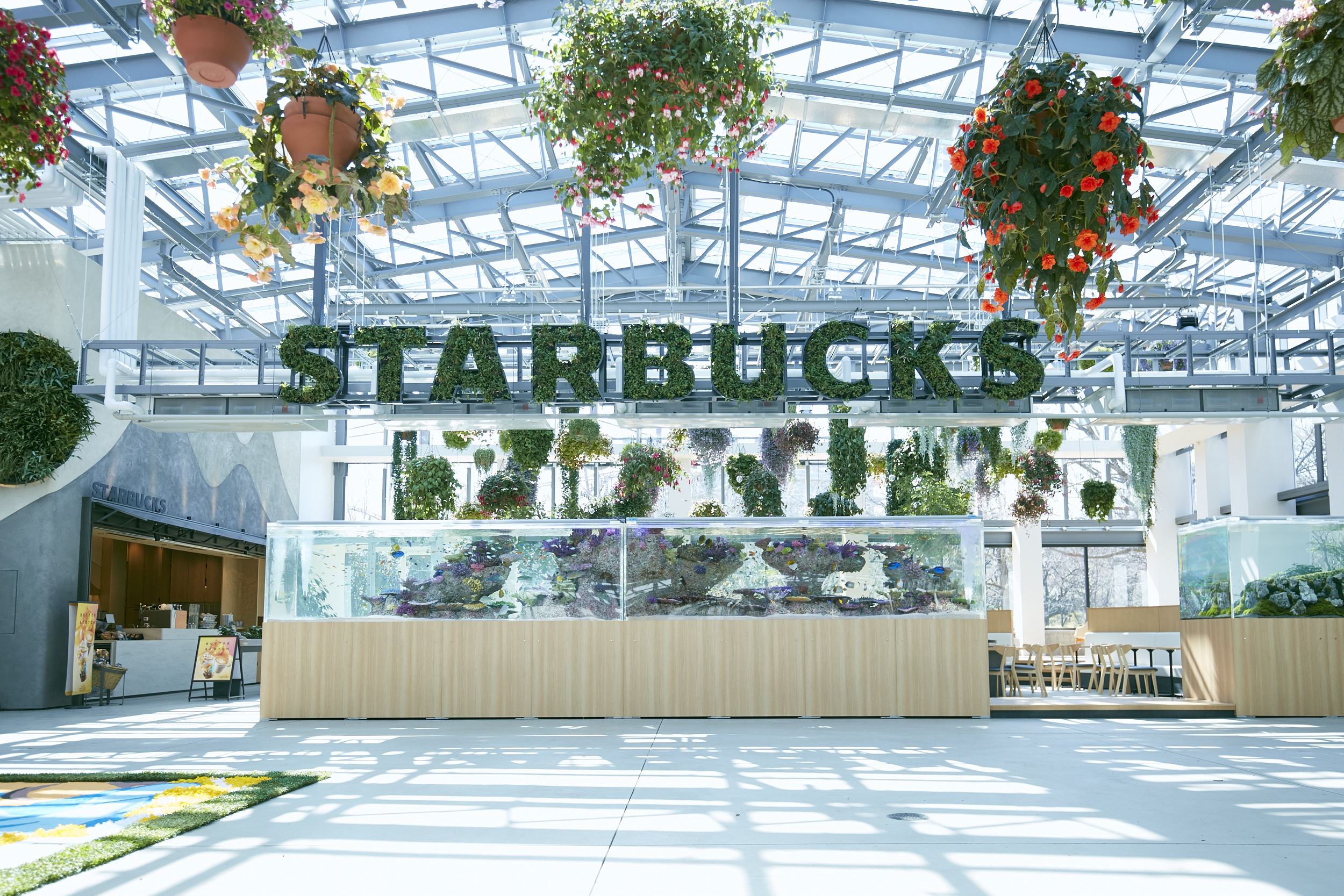 In photos: Tokyos newest Starbucks is set inside a blooming greenhouse