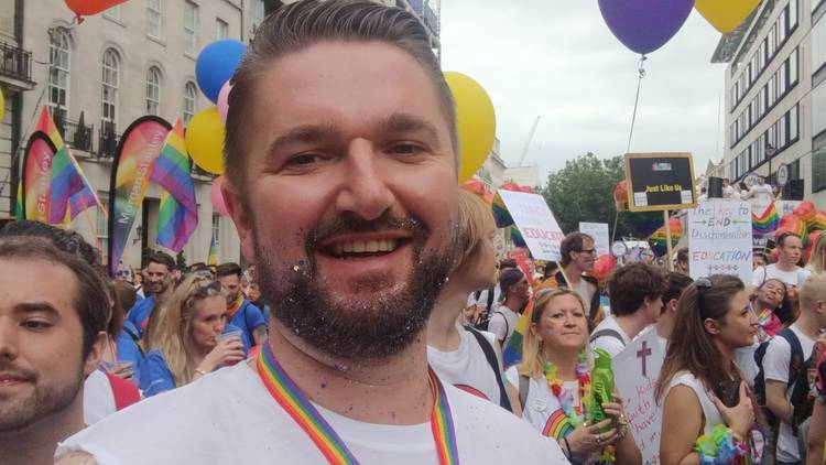 Lee Mabey, co-chair of &Proud, Dentsu Aegis LGBT+ Network