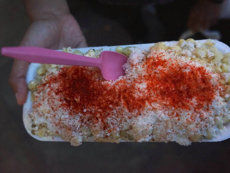 esquites con chile