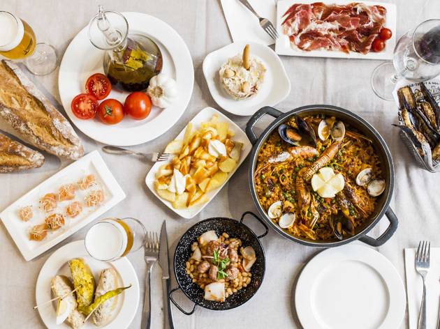 restaurant bar núria Barcelona Rambla Estrella Damm