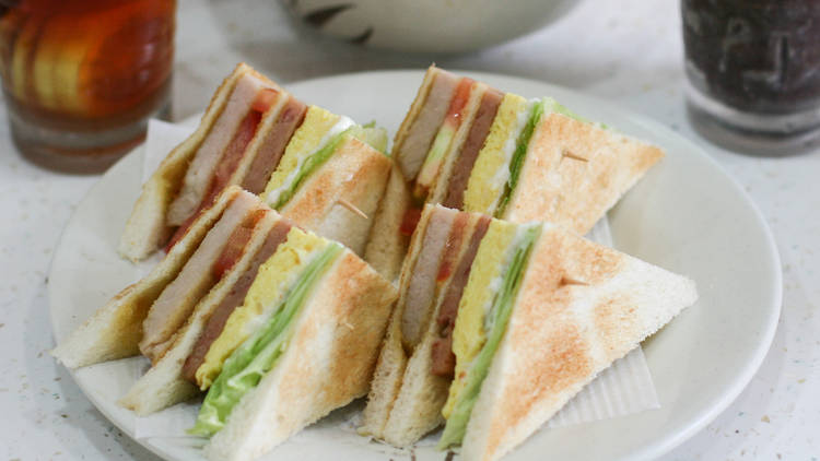 Tak Kee Lamma Island Club Sandwich
