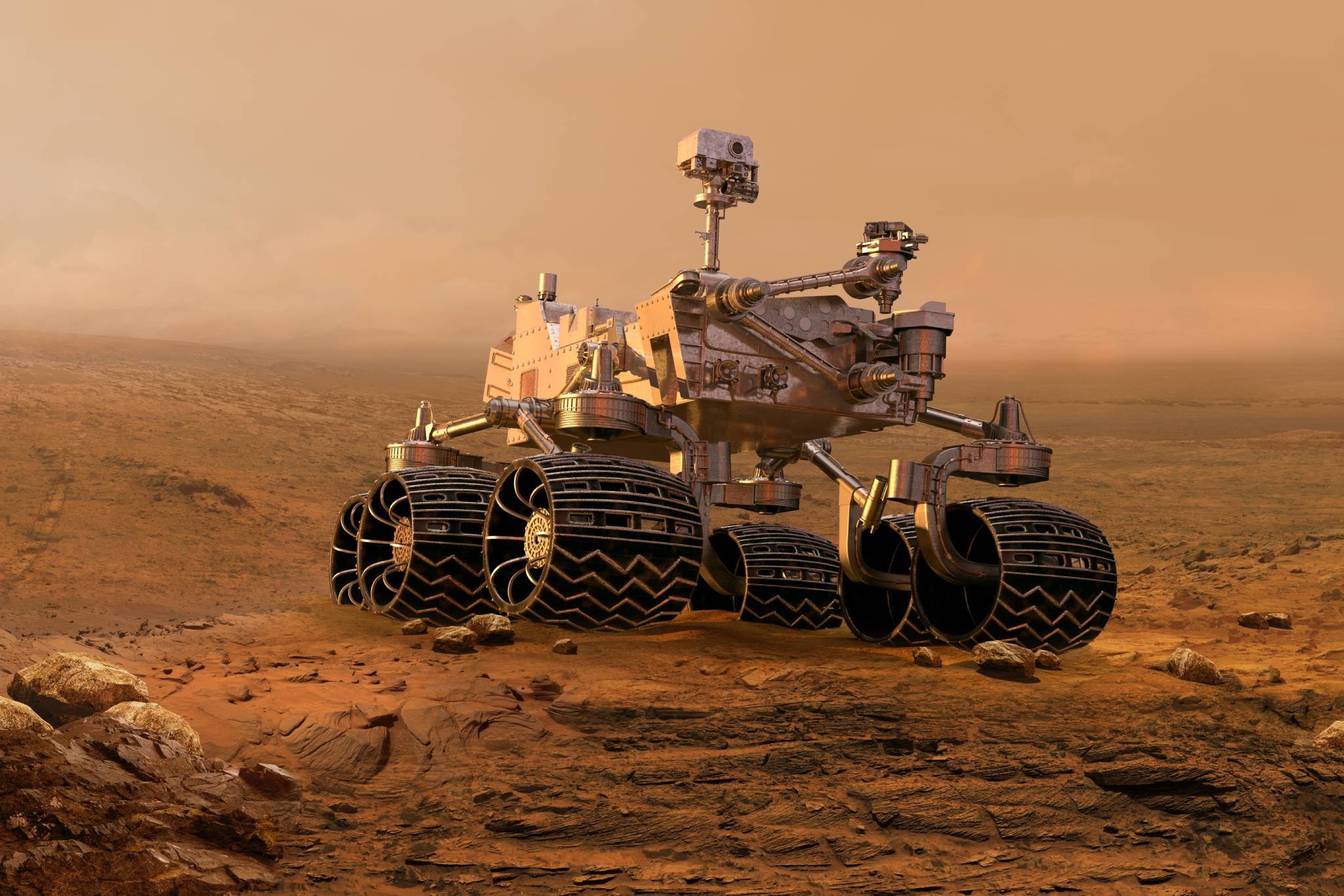 the how big is mars probe