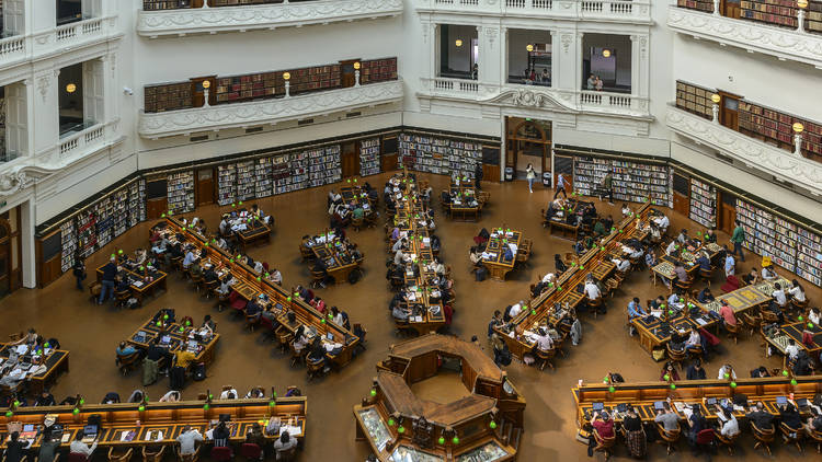 State Library of Victoria La Trobe Reading Room