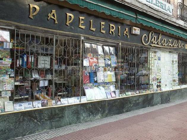 Salazar papelería más antigua de Madrid Salazar papelería más antigua de Madrid