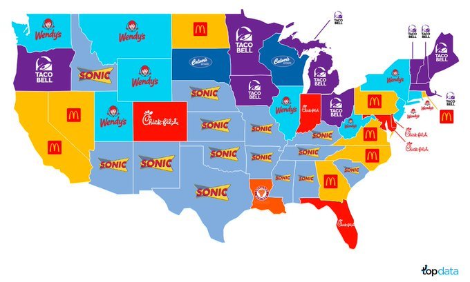 this-map-highlights-the-most-popular-fast-food-chain-in-each-state